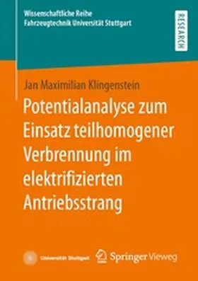 Klingenstein | Potentialanalyse zum Einsatz teilhomogener Verbrennung im elektrifizierten Antriebsstrang | E-Book | www.sack.de