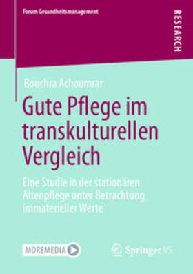Achoumrar | Gute Pflege im transkulturellen Vergleich | E-Book | sack.de