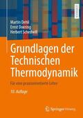 Dehli / Schedwill / Doering |  Grundlagen der Technischen Thermodynamik | Buch |  Sack Fachmedien