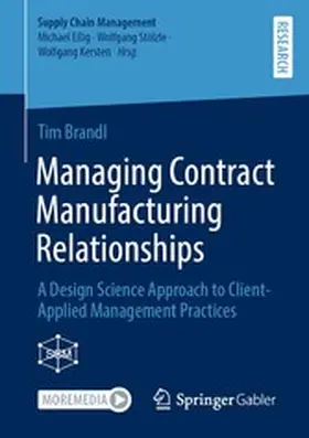 Brandl | Managing Contract Manufacturing Relationships | E-Book | www.sack.de