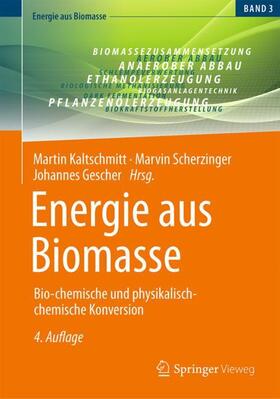 Kaltschmitt / Scherzinger / Gescher |  Energie aus Biomasse | Buch |  Sack Fachmedien