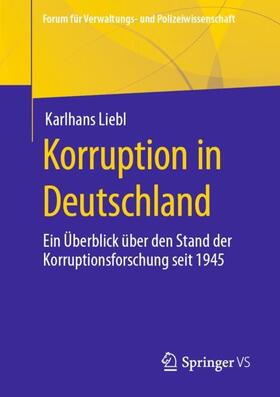Liebl |  Korruption in Deutschland | Buch |  Sack Fachmedien