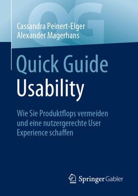 Magerhans / Peinert-Elger | Quick Guide Usability | Buch | 978-3-658-41468-9 | sack.de