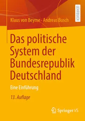 Busch / von Beyme |  Das politische System der Bundesrepublik Deutschland | Buch |  Sack Fachmedien