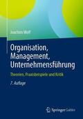Wolf |  Organisation, Management, Unternehmensführung | Buch |  Sack Fachmedien