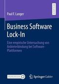 Langer |  Business Software Lock-In | Buch |  Sack Fachmedien