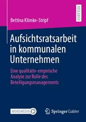 Klimke-Stripf | Aufsichtsratsarbeit in kommunalen Unternehmen | E-Book | www.sack.de