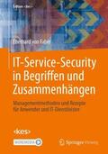 von Faber |  IT-Service-Security in Begriffen und Zusammenhängen | Buch |  Sack Fachmedien