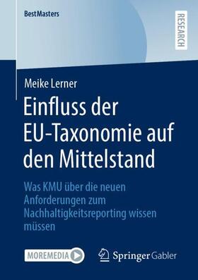 Lerner | Einfluss der EU-Taxonomie auf den Mittelstand | Buch | 978-3-658-42078-9 | sack.de
