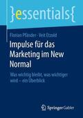 Etzold / Pfänder |  Impulse für das Marketing im New Normal | Buch |  Sack Fachmedien
