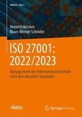 Schröder / Kersten |  ISO 27001: 2022/2023 | Buch |  Sack Fachmedien