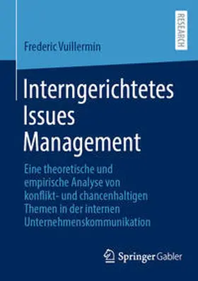 Vuillermin | Interngerichtetes Issues Management | Buch | 978-3-658-42367-4 | sack.de