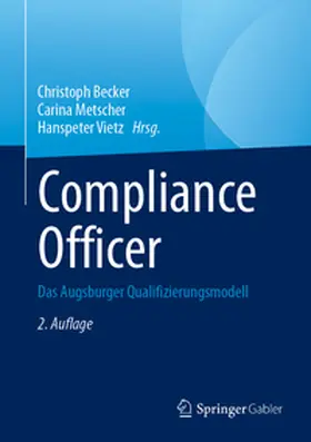 Becker / Metscher / Vietz | Compliance Officer | Buch | 978-3-658-42420-6 | www.sack.de
