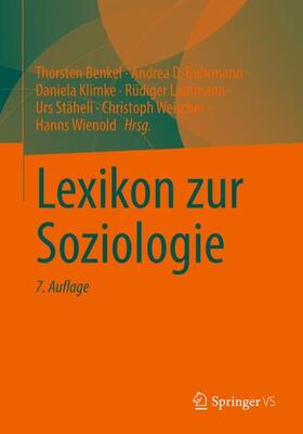 Benkel / Bührmann / Klimke | Lexikon zur Soziologie | Buch | 978-3-658-42566-1 | sack.de