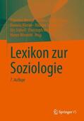 Benkel / Bührmann / Klimke |  Lexikon zur Soziologie | Buch |  Sack Fachmedien