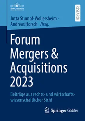 Stumpf-Wollersheim / Horsch | Forum Mergers & Acquisitions 2023 | E-Book | sack.de