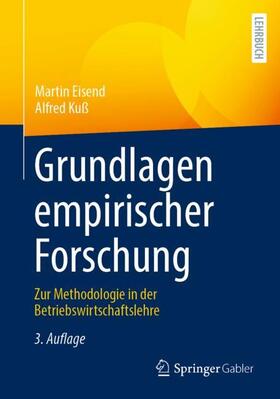 Kuß / Eisend | Grundlagen empirischer Forschung | Buch | 978-3-658-42689-7 | sack.de