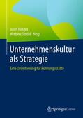 Herget / Strobl |  Unternehmenskultur als Strategie | Buch |  Sack Fachmedien