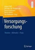 Pfaff / Neugebauer / Ernstmann |  Versorgungsforschung | Buch |  Sack Fachmedien