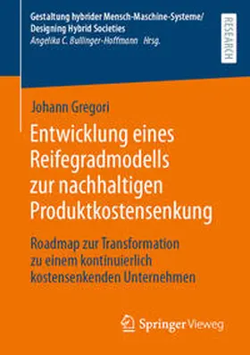 Gregori |  Entwicklung eines Reifegradmodells zur nachhaltigen Produktkostensenkung | Buch |  Sack Fachmedien