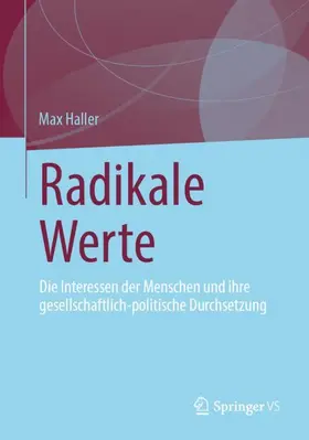 Haller | Radikale Werte | Buch | 978-3-658-42953-9 | www.sack.de