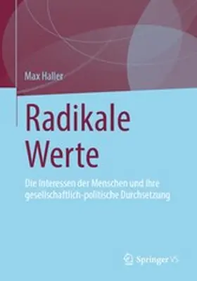 Haller |  Radikale Werte | eBook | Sack Fachmedien