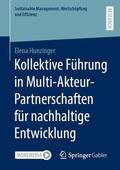 Hunzinger |  Kollektive Führung in Multi-Akteur-Partnerschaften für nachhaltige Entwicklung | Buch |  Sack Fachmedien