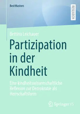 Leichauer |  Partizipation in der Kindheit | Buch |  Sack Fachmedien