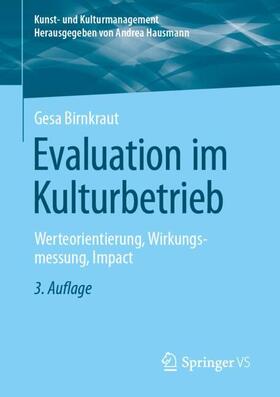 Birnkraut | Evaluation im Kulturbetrieb | Buch | 978-3-658-43173-0 | sack.de