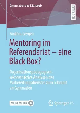 Gergen |  Mentoring im Referendariat - eine Black Box? | Buch |  Sack Fachmedien