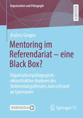 Gergen |  Mentoring im Referendariat - eine Black Box? | eBook | Sack Fachmedien