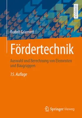 Griemert |  Fördertechnik | Buch |  Sack Fachmedien