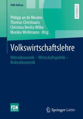an de Meulen / Wohlmann / Christiaans |  Volkswirtschaftslehre | Buch |  Sack Fachmedien
