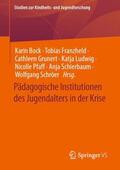 Bock / Franzheld / Grunert |  Pädagogische Institutionen des Jugendalters in der Krise | Buch |  Sack Fachmedien
