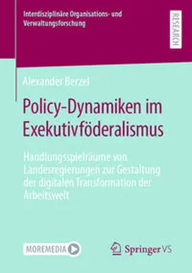 Berzel |  Policy-Dynamiken im Exekutivföderalismus | Buch |  Sack Fachmedien