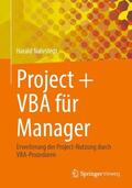 Nahrstedt |  Project + VBA für Manager | Buch |  Sack Fachmedien
