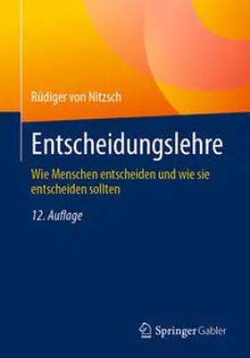von Nitzsch | Entscheidungslehre | E-Book | www.sack.de