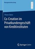 Stern |  Co-Creation im Privatkundengeschäft von Kreditinstituten | Buch |  Sack Fachmedien