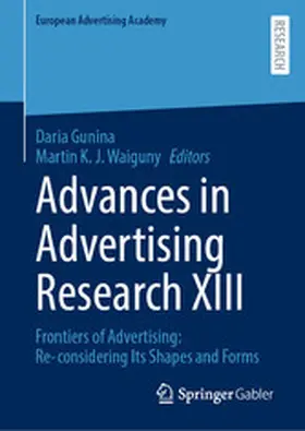 Gunina / Waiguny |  Advances in Advertising Research XIII | eBook | Sack Fachmedien