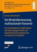 Steinmeister |  Die Mindestbesteuerung multinationaler Konzerne | Buch |  Sack Fachmedien