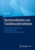 Kirf |  Kommunikation von Familienunternehmen | Buch |  Sack Fachmedien