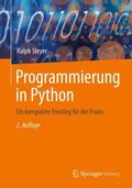 Steyer |  Programmierung in Python | Buch |  Sack Fachmedien