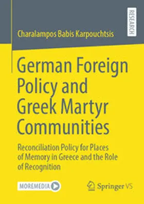 Karpouchtsis |  German Foreign Policy and Greek Martyr Communities | eBook | Sack Fachmedien