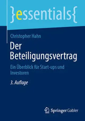 Hahn | Der Beteiligungsvertrag | E-Book | www.sack.de