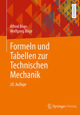 Böge |  Formeln und Tabellen zur Technischen Mechanik | eBook | Sack Fachmedien