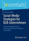 Wolff |  Social-Media-Strategien für B2B-Unternehmen | Buch |  Sack Fachmedien