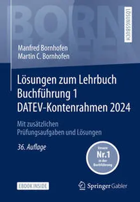 Bornhofen | Lösungen zum Lehrbuch Buchführung 1 DATEV-Kontenrahmen 2024 | E-Book | sack.de