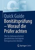 Rätscher |  Quick Guide Bonitätsprüfung - Worauf die Prüfer achten | Buch |  Sack Fachmedien