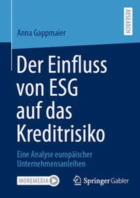 Gappmaier | Der Einfluss von ESG auf das Kreditrisiko | E-Book | www.sack.de