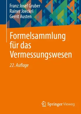 Gruber / Joeckel / Austen |  Formelsammlung für das Vermessungswesen | Buch |  Sack Fachmedien